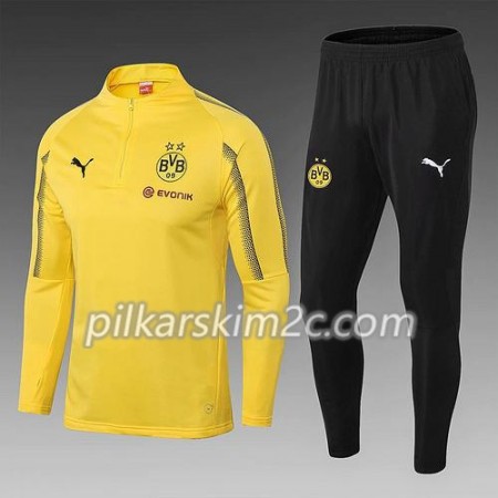 Borussia Dortmund Komplet Bluzy Treningowe Żółty 2018-2019
